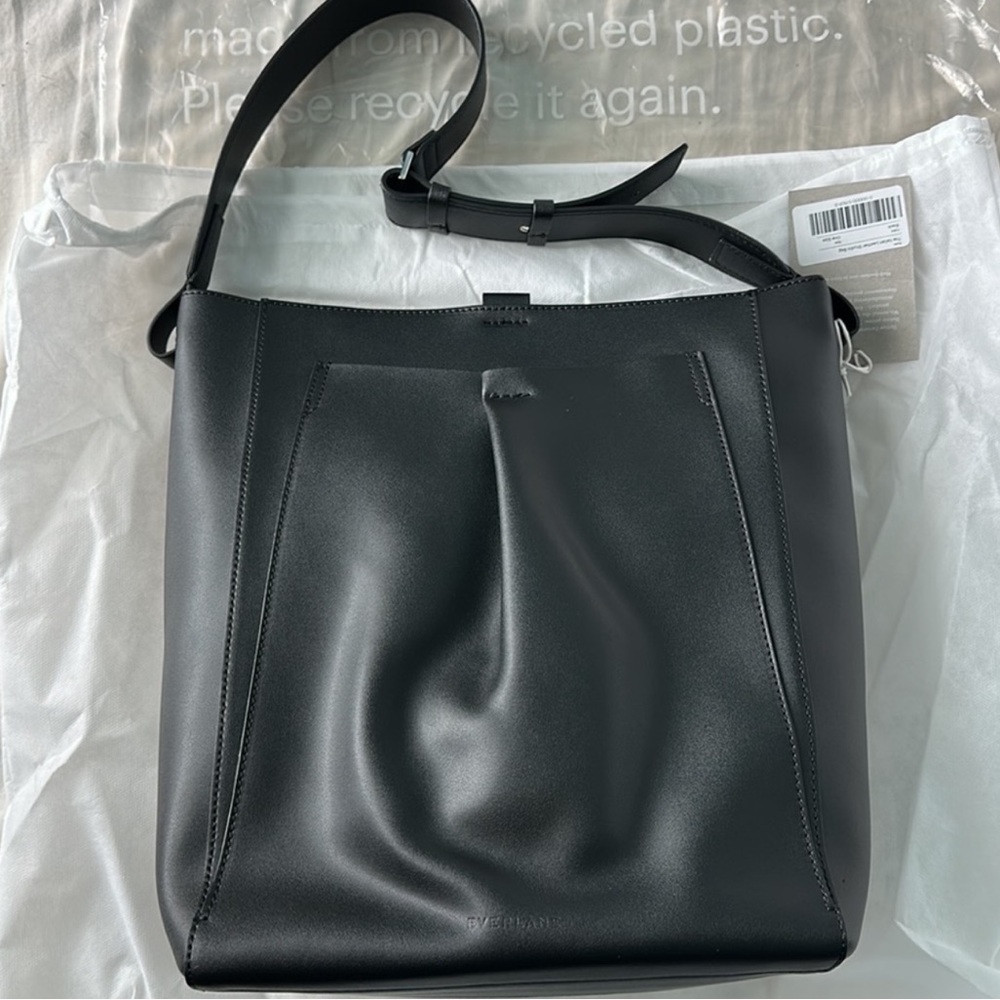 Everlane Studio Bag Premium Leather Black Brand New